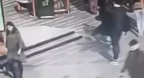Sad woman in China ends her life in a very public place.