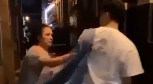 Drunk Woman Had This One Coming