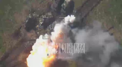 Mass Destruction of Ukrainian Armored Vehicles