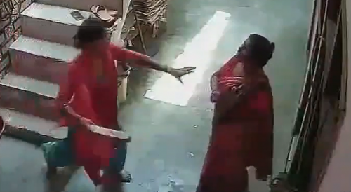 Girl Assaults Elderly Mother In Law