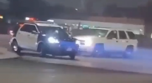 LA sheriff's deputy opens fire on suspect who rammed SUV into patrol car