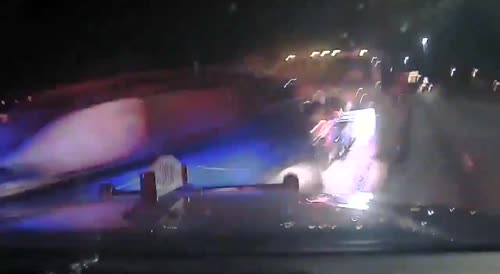 MSP trooper crashes while responding to wrong-way driver