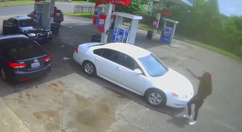 Memphis Police are investigating shootout at a Hickory Hill gas station