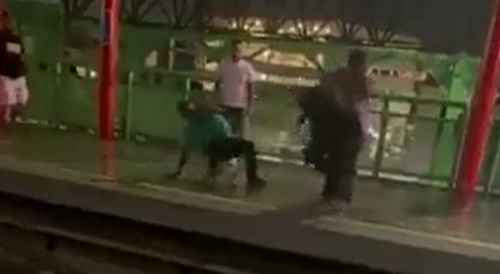 Man Pushed On Tracks Head First During Fight In Mexico City Subway