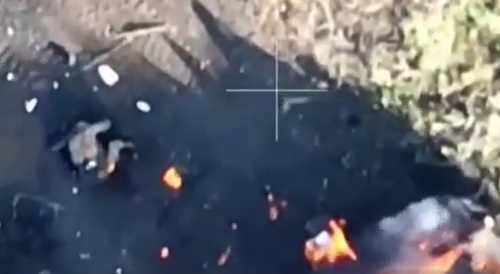 Wounded Ukrainian Burn to Death Trying to Escape Attack