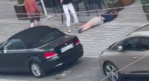 Murder-suicide near a restaurant in Poznan, Poland - Better Version