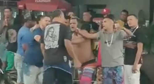 Man Stomped During Dispute At The Gas Station In Brazil