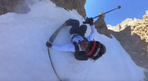 Skier Nearly Falls To Their Death In The Nevadan Backcountry