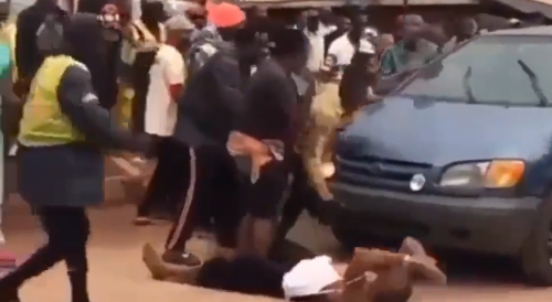 Nigerian Cops Run Over Handcuffed Man
