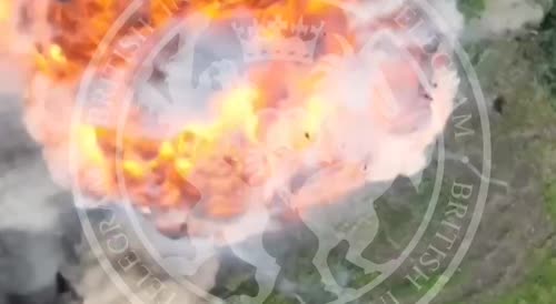 Russian Tank Destroyed in Spectacular Fashion