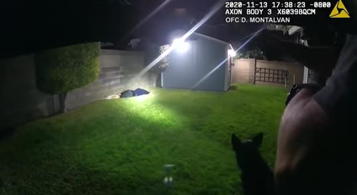 Orange County Police Released Video Of An Armed Suspect Shooting