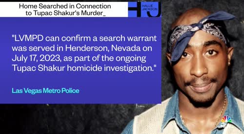 Tupac Investigation Moves Forward