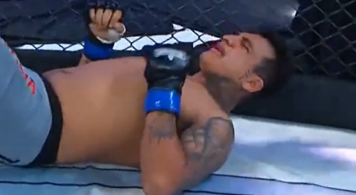 MMA Fighter Miguelito Grijalva Blows Out His Own Knee