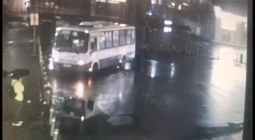 Old Woman Ran Over, Killed By Bus In Russia
