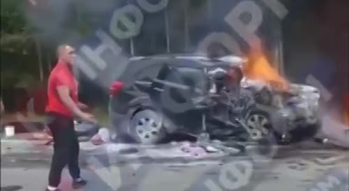 Trapped Woman Burns Alive After Awful Car Wreck