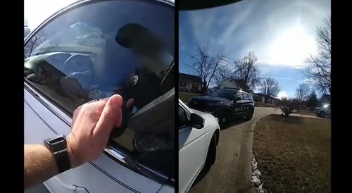 Bodycam Footage Shows O'Fallon Police Shooting Car Thieves(repost)