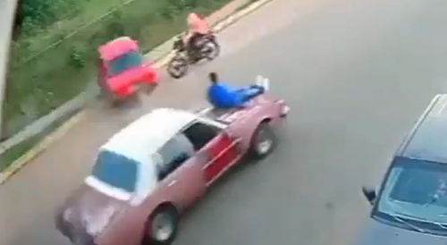 Motorcycle Accident In Venezuela