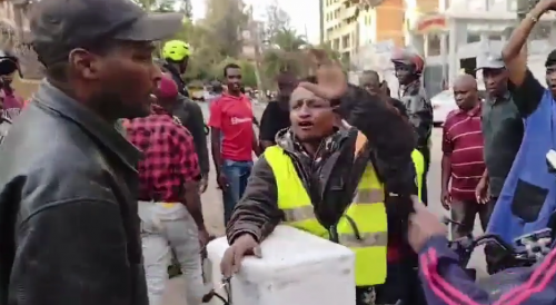 Kenyan Phone Thief Meets Angry Mob
