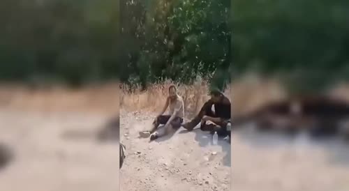 A local man in Greece makes a citizens arrest on illegal immigrants on the borders of Greece!