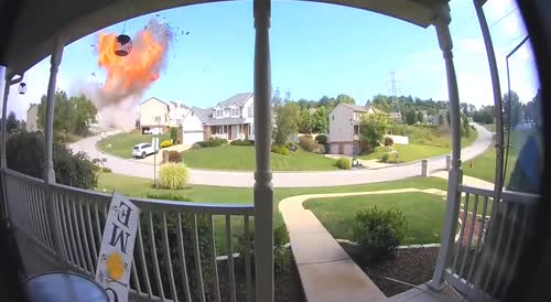 Ring Cam Captures The Moment A Home In Plum Pennsylvania Explodes, Killing 4 And Destroying Several Homes