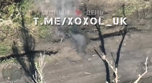 Drone kamikaze destroys the Ukrainian military