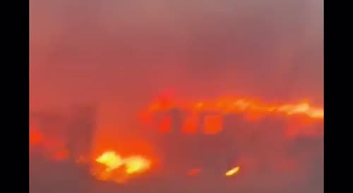 Wild Fires in Hawaii Burn Town Down