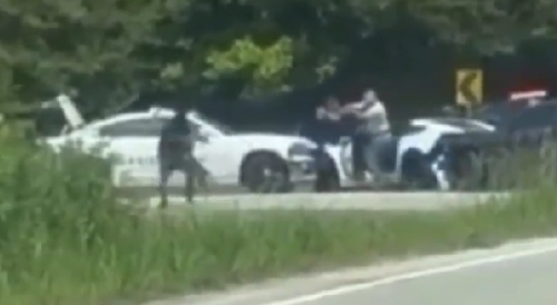 Moment Georgia Driver Shot Dead By Police After The Chase