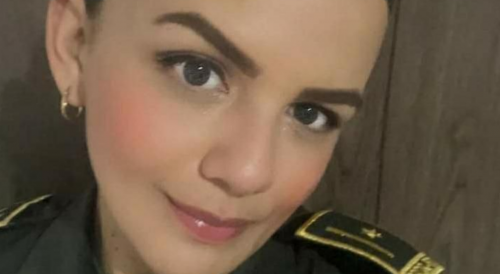 Cute Police Officer Assassinated in Colombia