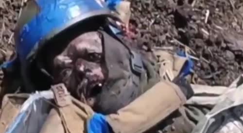 Dead Ukrainian soldiers in Ukraine