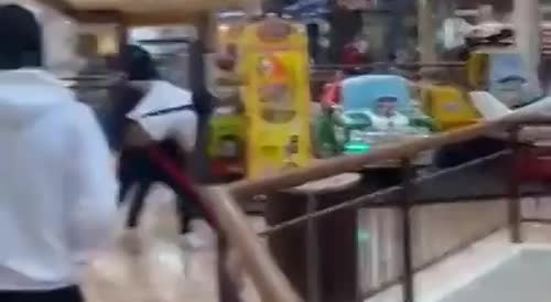 South Africa Mall Fight