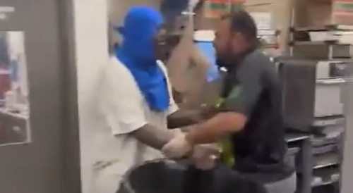 Sikh Store Owners Beat The Brakes Off Shoplifter
