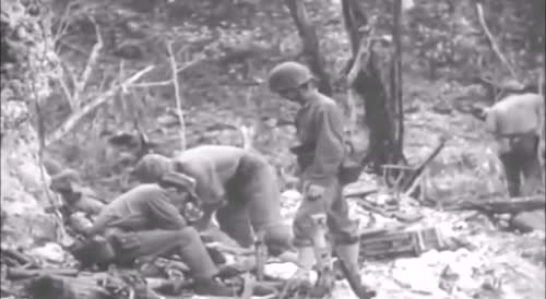 Vintage WWII: Team clears out caves in battle of Peleliu.