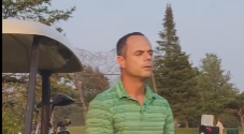 Male Karen Turns into "Macho Man" Randy Savage on the Golf Course