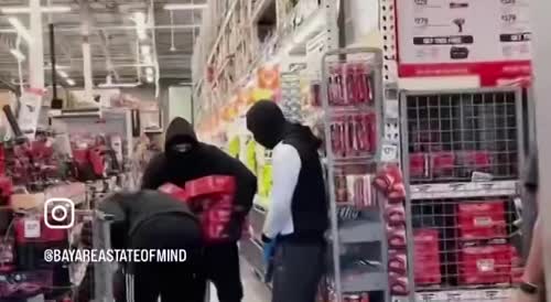 Home Depot looted in California