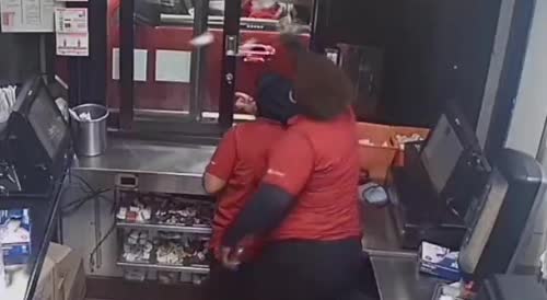 Fast Food Worker Shoots At Customer