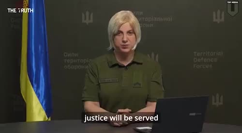 Transgender Ukrainian Threatening To Kill Americans Who Oppose War