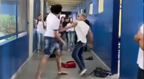 Brazilian University Students Show Some Fighting Skills