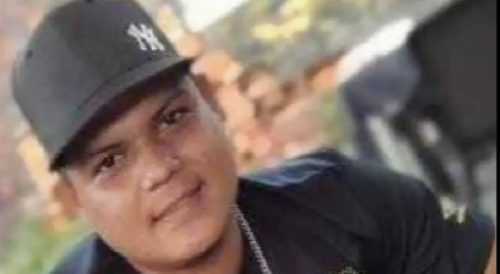 Head Of The Gang Member Left On The Road In Ecuador