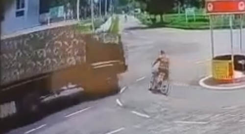 Cyclist Killed By Military Truck