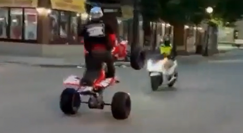 ATV Rider Got It Off Easy