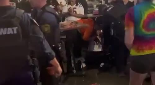 Black Women Fight at Sports Bar - get Arrested!