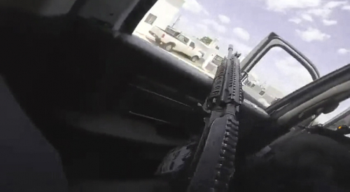 Drive-by on a Hitman in Tamaulipas