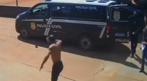 Murder Suspects Escape From Police Van In Brazil