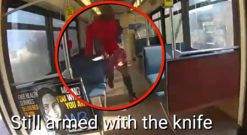 Knifeman Gunned Down On Sacramento Train