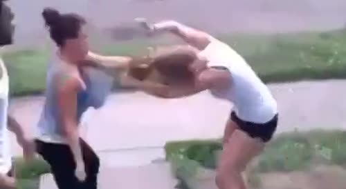 White Girls fight For a Brotha