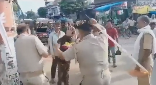 Disabled Guy Beaten By Police For Traffic Rules Violation