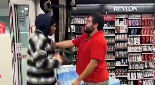 CVS Employee Fights Off Shoplifter
