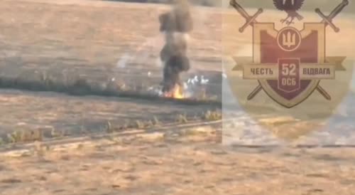 Ammunition of russian BMP detonated after FPV drone strike