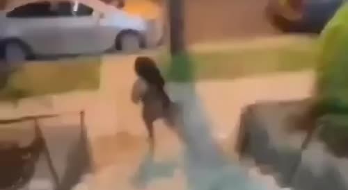 Girl Beaten And Forced to Walk Outside Butt Naked