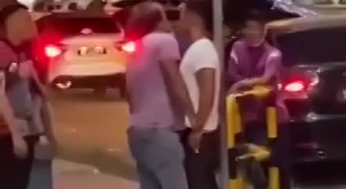 Street Bully gets Beaten Up